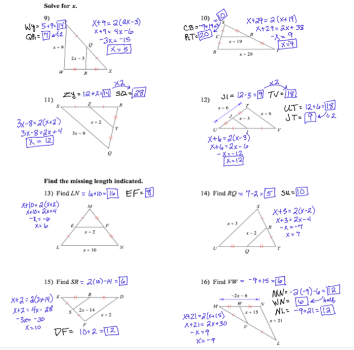 Unit 5 relationships in triangles homework 4 centroids orthocenters review