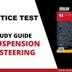 Ase steering and suspension practice test