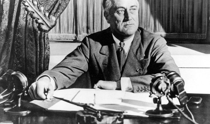 Franklin roosevelt demand 1932 posterazzi accepting democratic defining nwe