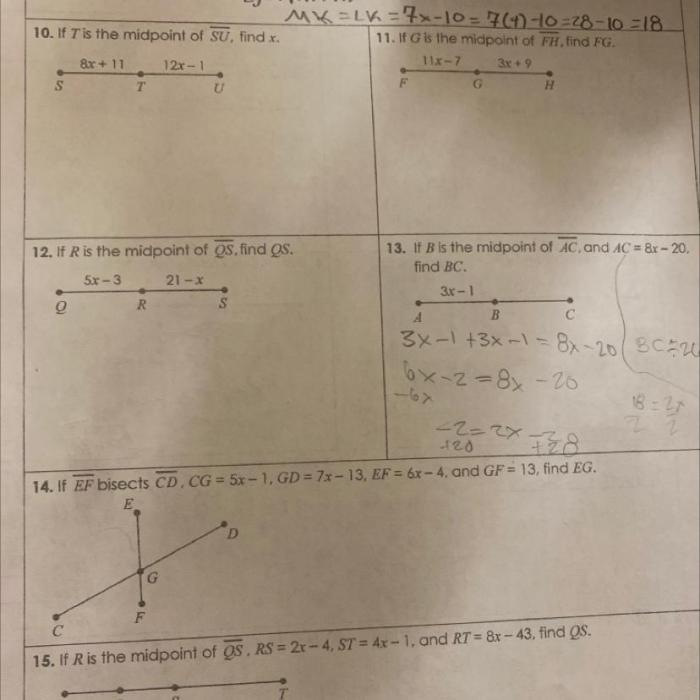 Geometry basics homework 5 angle addition postulate