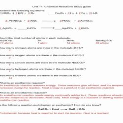 Bill nye and chemical reactions worksheet answers