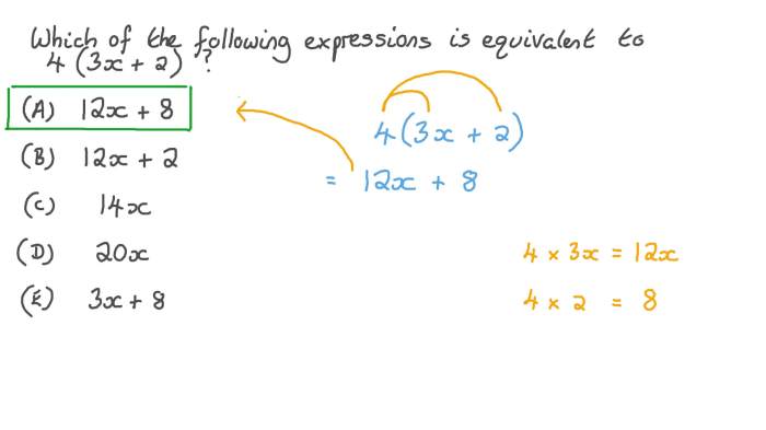 Which equivalent expression